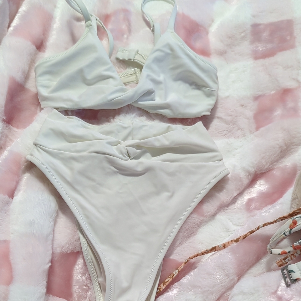 Aerie White Bikini Set